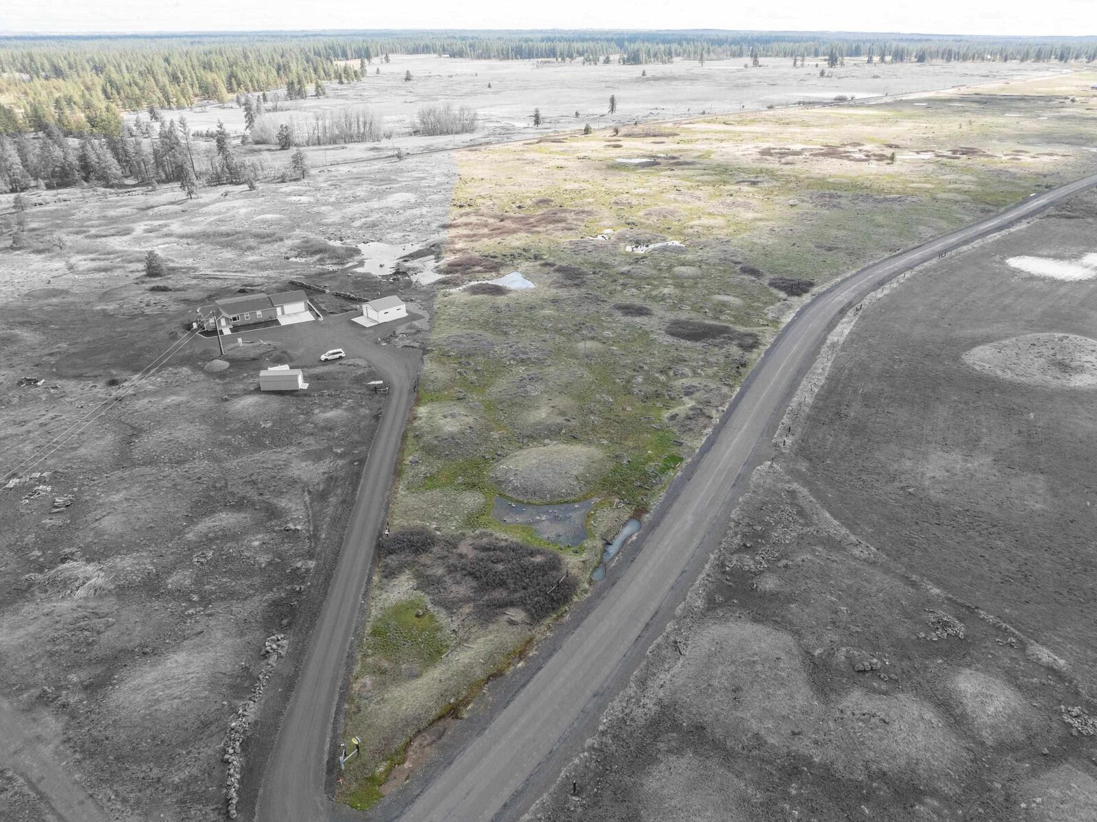 Property Photo:  16xxx W Lance Hill Rd Parcel D  WA 99004 