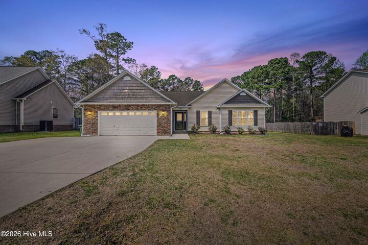 Property Photo:  709 Cattail Court  NC 28540 