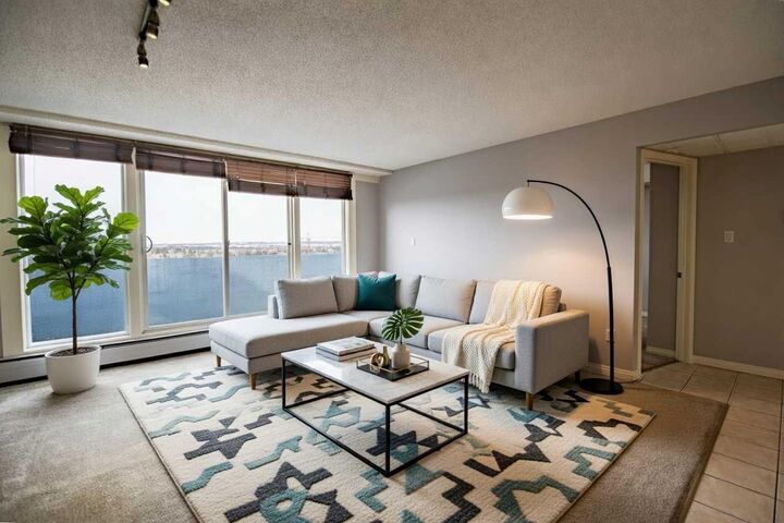 Property Photo:  4902 37 Street 1505  AB T4N 6M9 