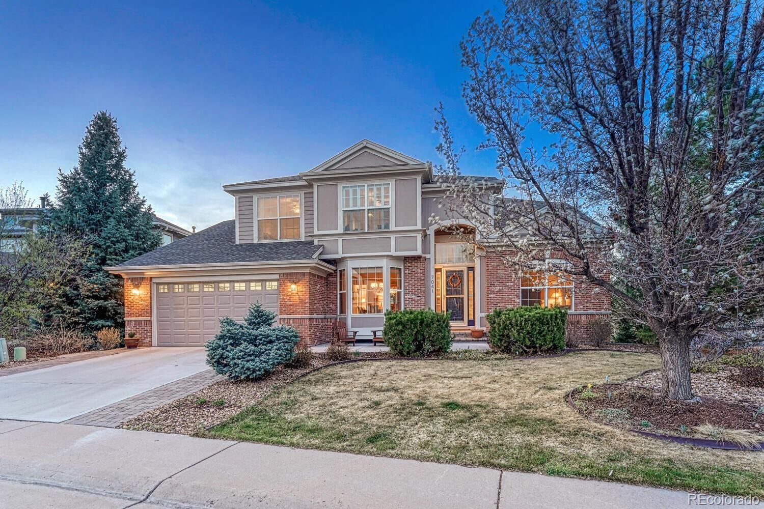 Property Photo:  7041 Winter Ridge Place  CO 80108 