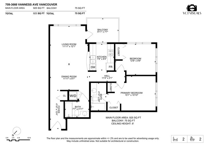 Property Photo: 3660 Vanness Avenue 709 BC V5R 6H8