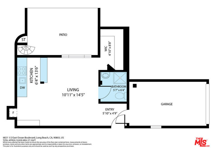 Property Photo: 6821 E Ocean Boulevard 1/2 CA 90803