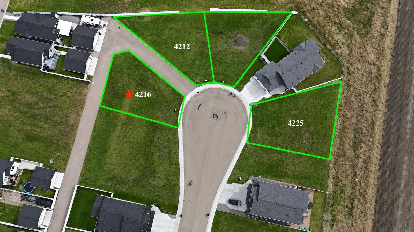Property Photo: 4216 Bauman Way AB T4G 0P1