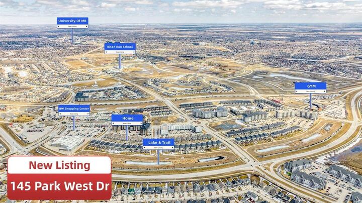 Property Photo:  145 Park West Drive  MB R3Y 1N3 