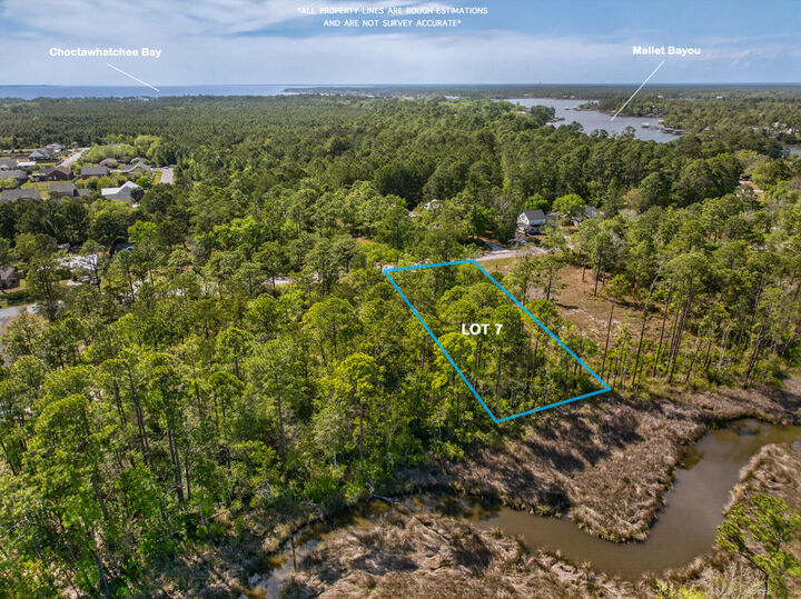 Property Photo:  Lot 7 Bay Grove  FL 32439 