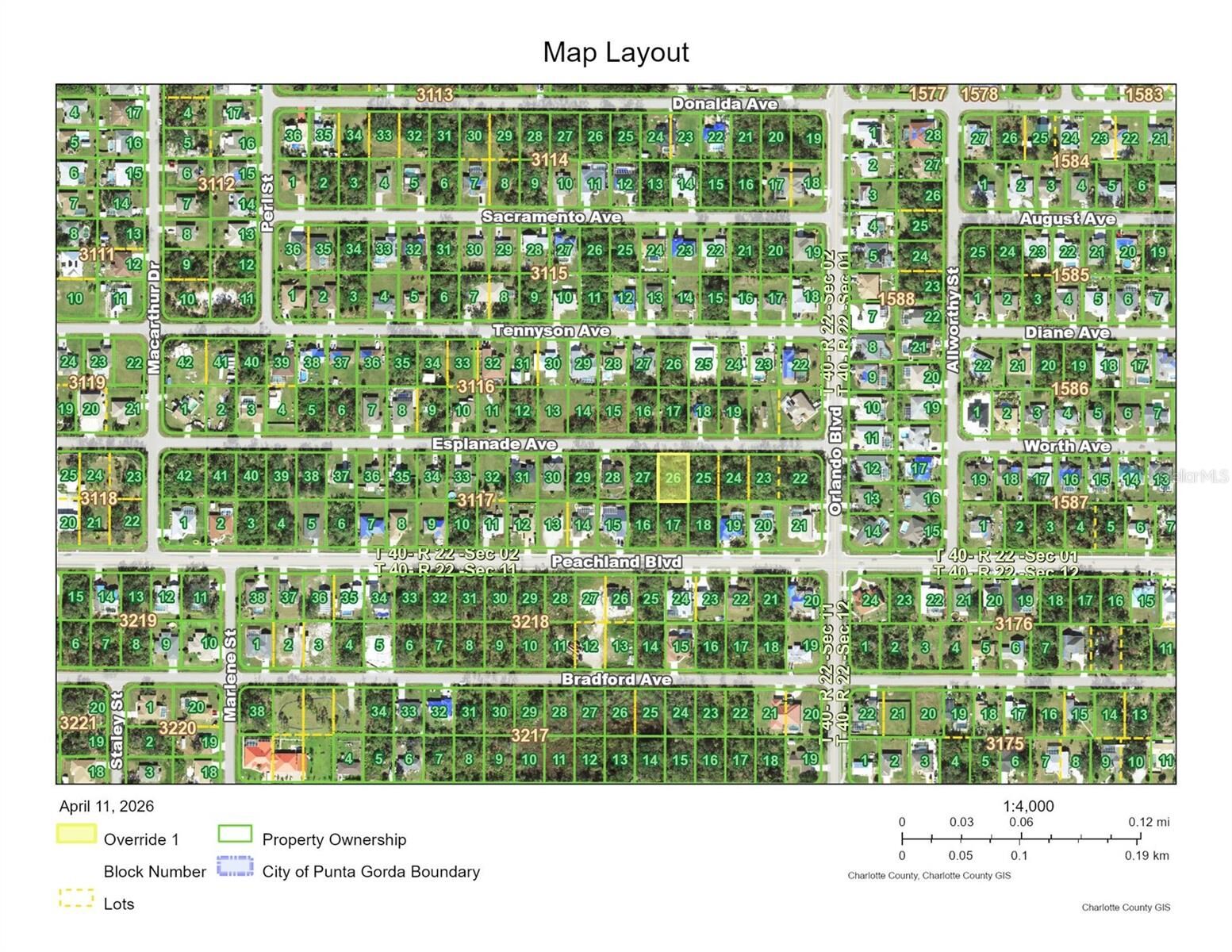 Property Photo: 22497 Esplanade Avenue FL 33954