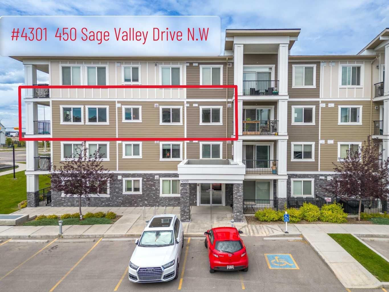 Property Photo:  450 Sage Valley Drive NW 4301  AB T3R 0V5 