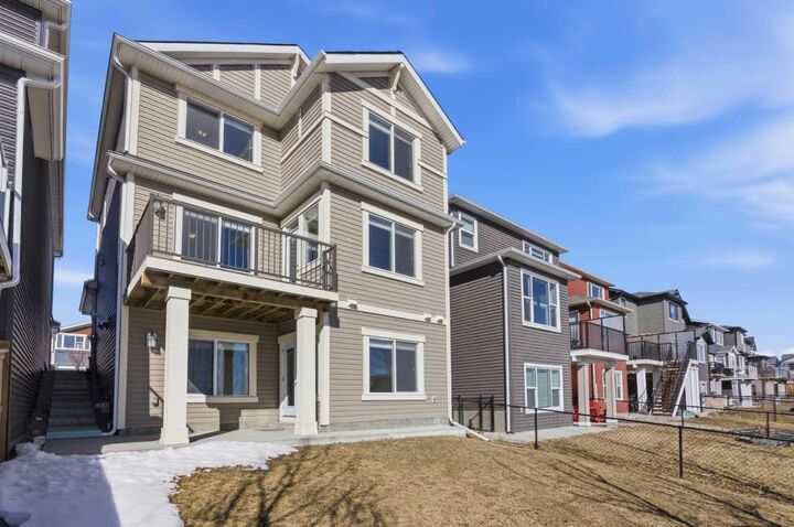 Property Photo:  1456 Livingston Way NE  AB T3P 0Z4 