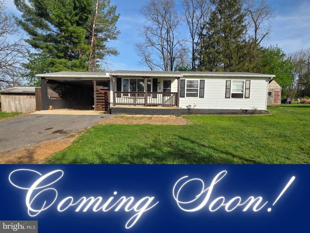 Property Photo:  21639 Leiter Street  MD 21742 