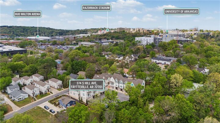 Property Photo:  374 S Hill Avenue  AR 72701 