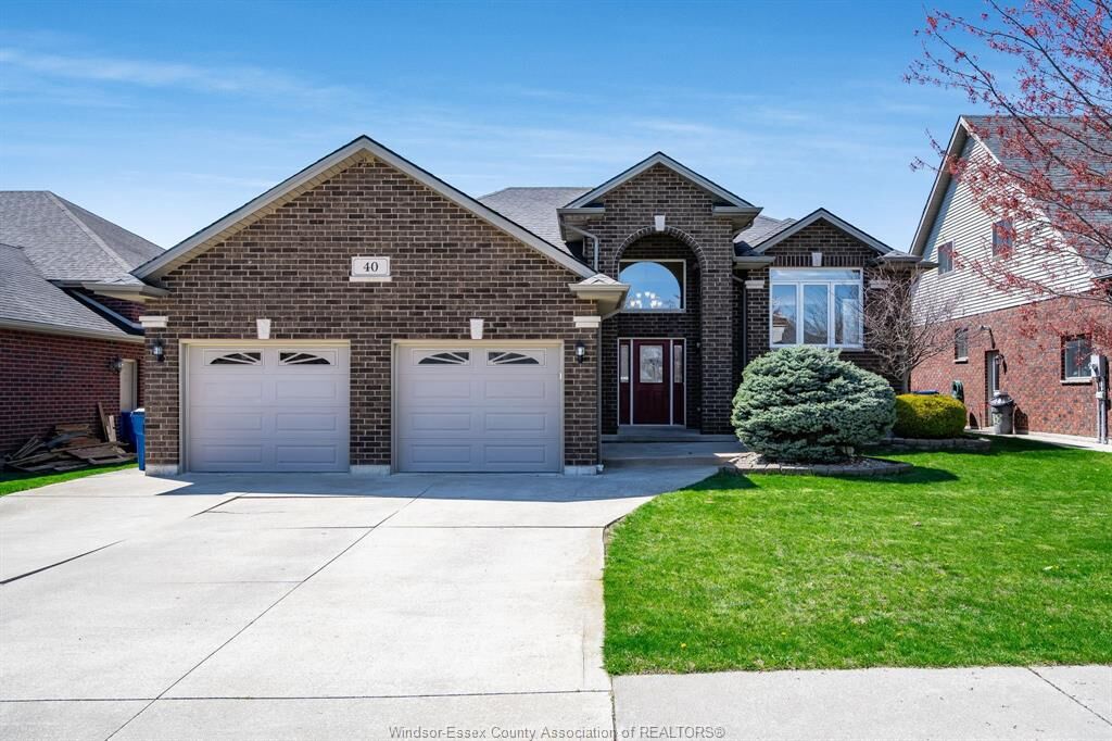 Photo de la propriété:  40 Conservation Boulevard  ON N9Y 4E5 