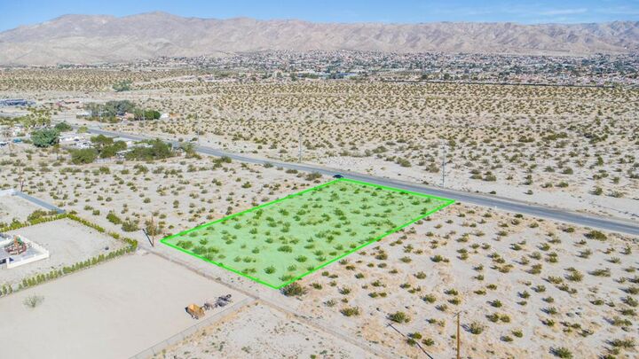 Property Photo:  .04 Acre Little Morongo Road  CA 92240 
