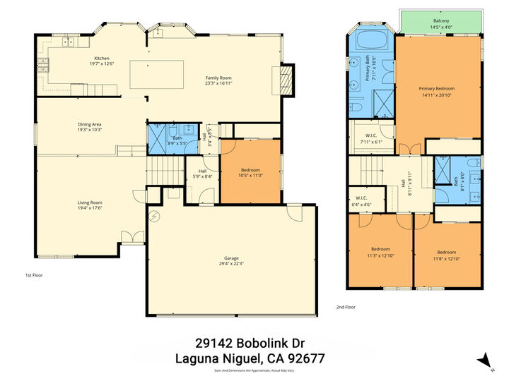Property Photo:  29142 Bobolink  CA 92677 