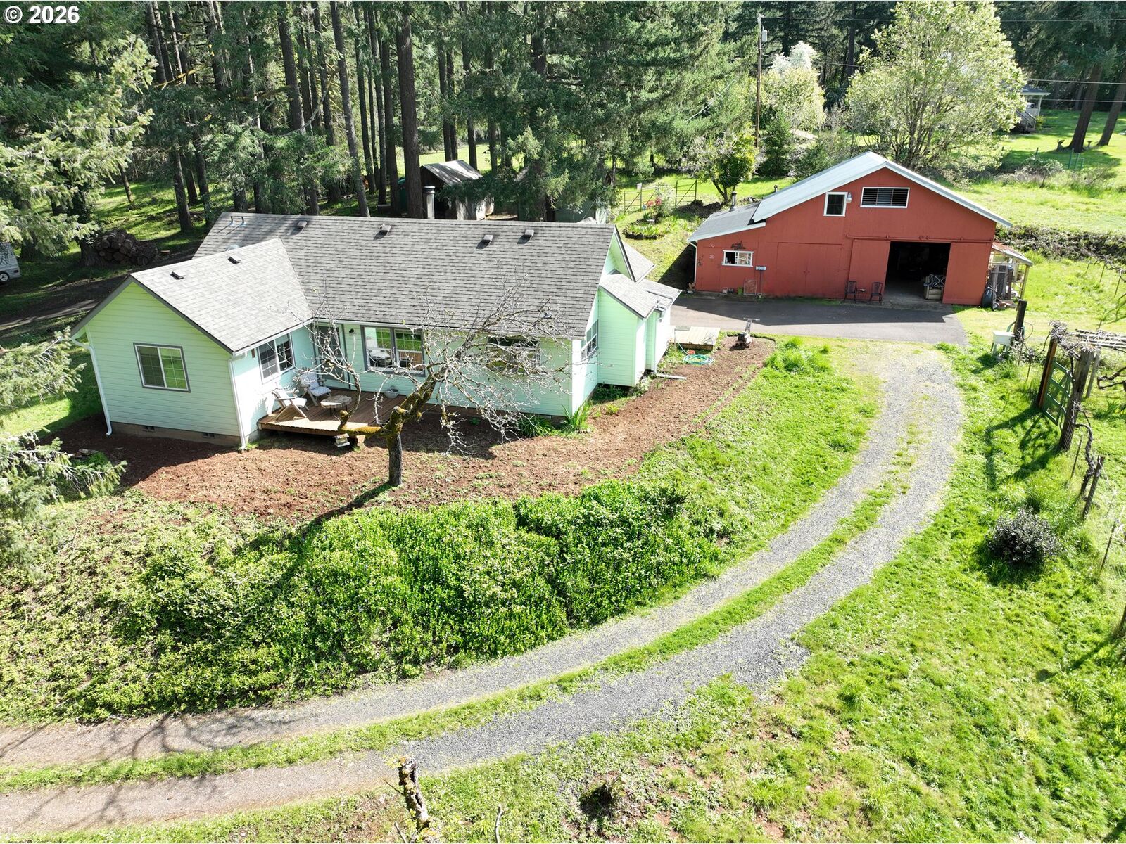 Property Photo:  40168 Booth Kelly Rd  OR 97478 