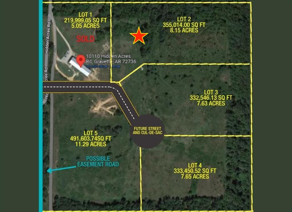 Property Photo:  Lot 2 Amelia Court  AR 72736 