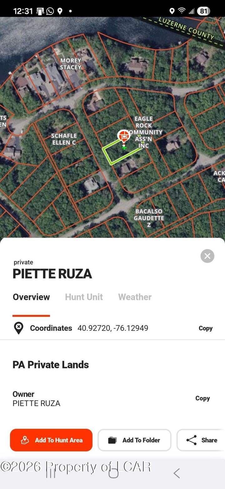 Property Photo: E Lot 099 Chestnut Drive PA 18202