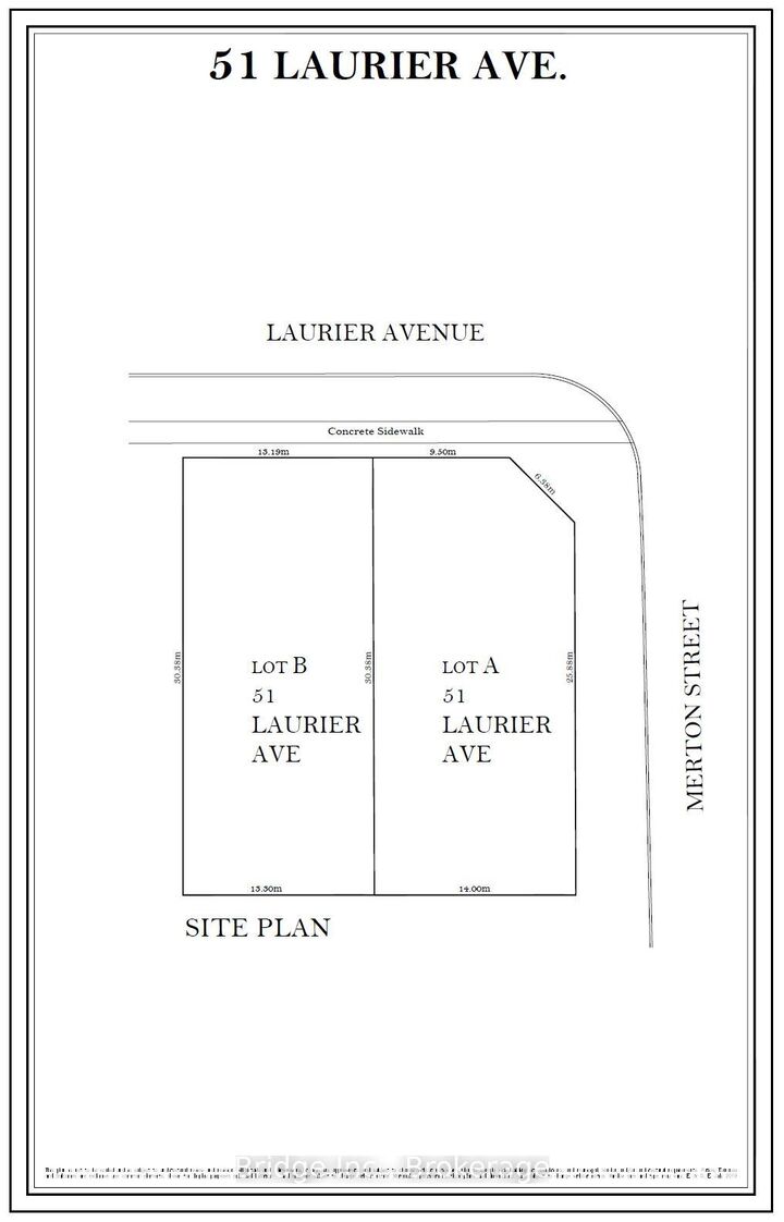 Property Photo:  51 Laurier Avenue Lot A  ON L4E 2Z7 