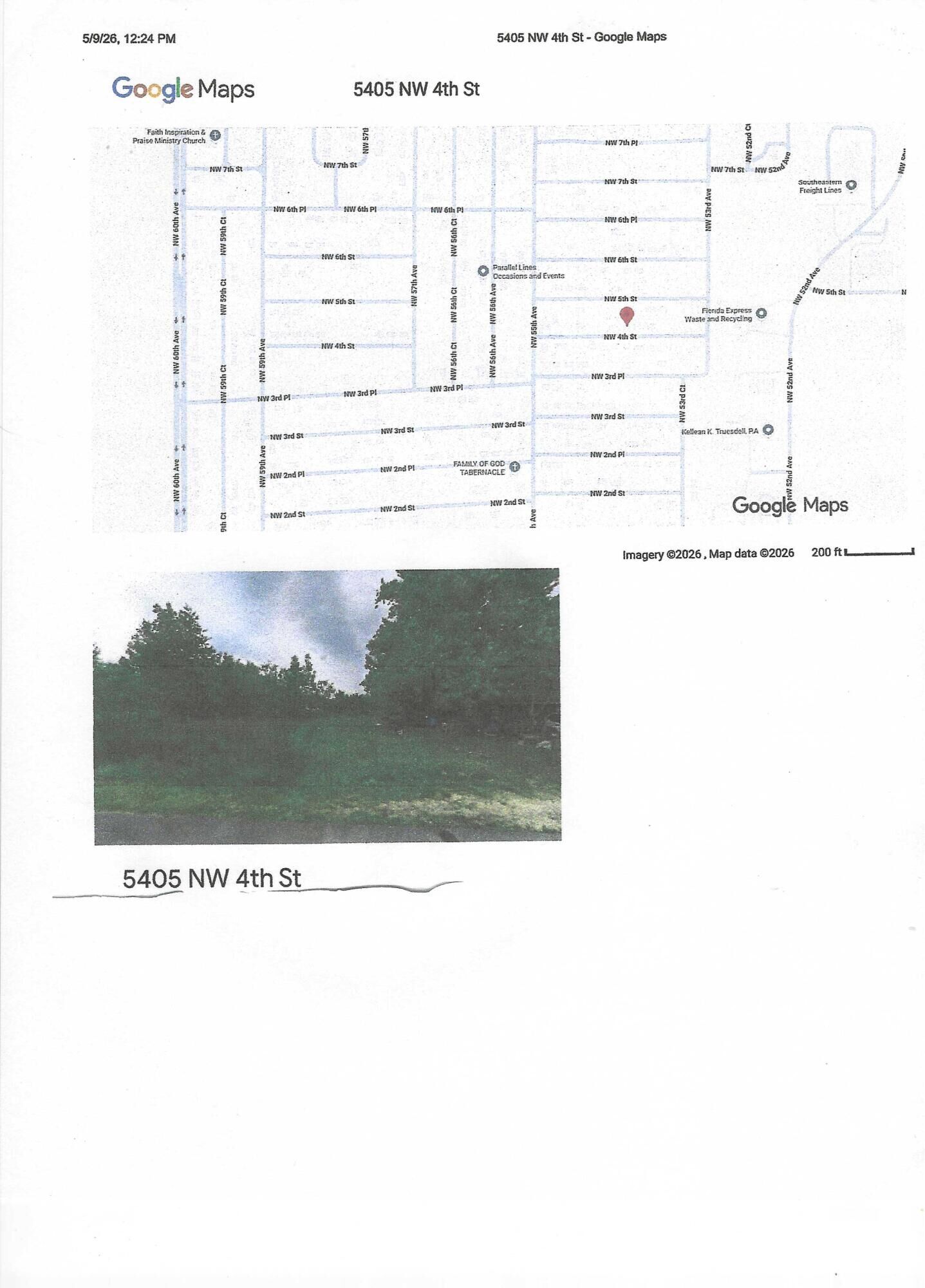 Property Photo:  5405 NW 4th Street  FL 34482 