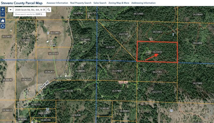 Property Photo:  2599 Scott Rd  WA 99167 