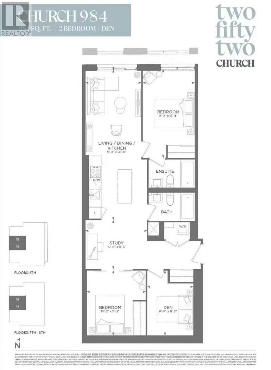 Property Photo:  252 Church Street 818  ON M5B 1Z2 