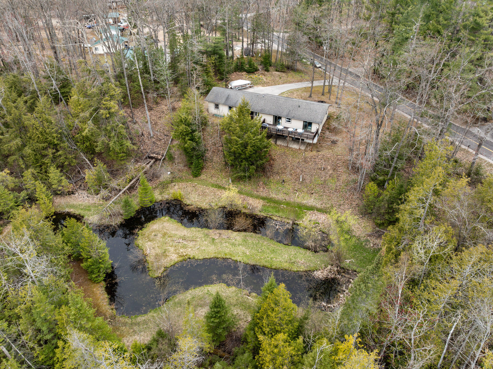 Property Photo:  988 Ranch Road  MI 49749 