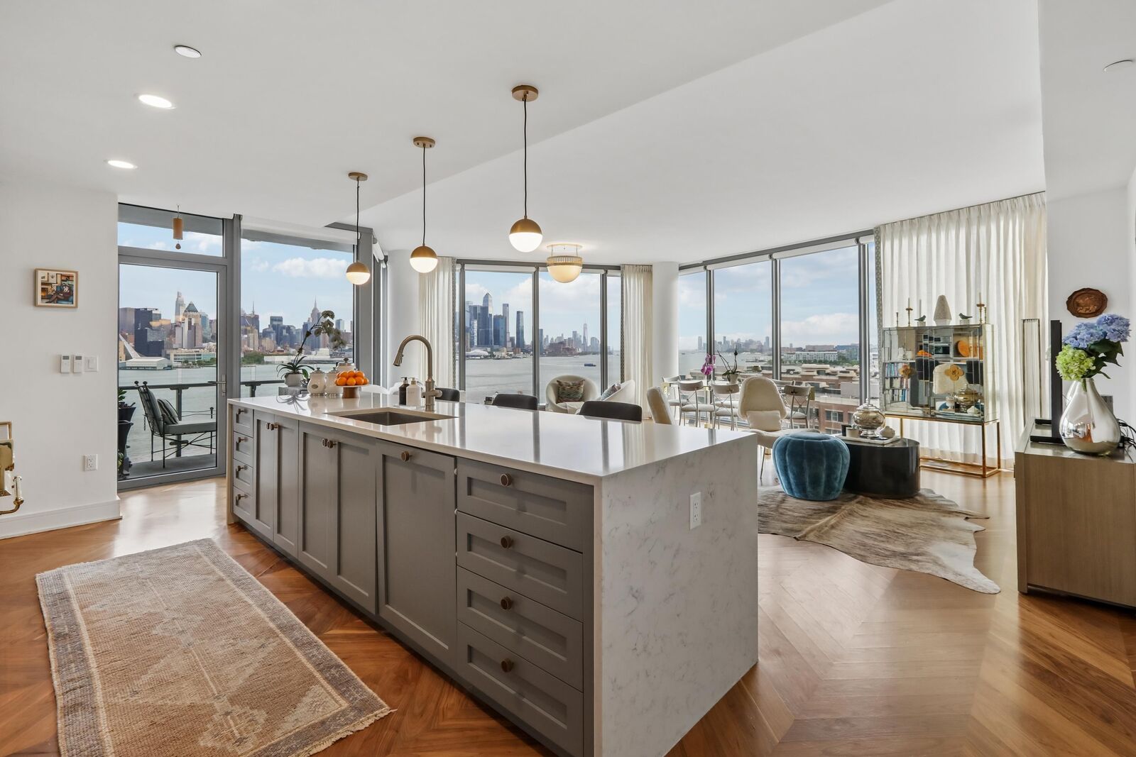 Property Photo:  9 Avenue At Port Imperial 1007  NJ 07093 