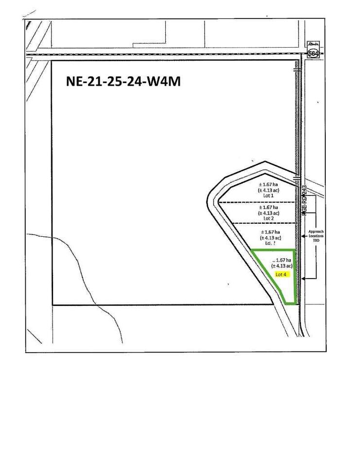 Lot 4 Range Road 243 &Amp Hwy 564 — photo 1