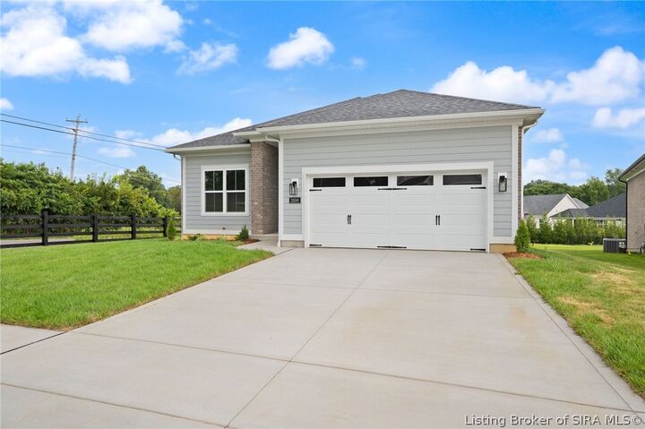 Property Photo:  3100 Bridlewood Lane Lot 309  IN 47150 