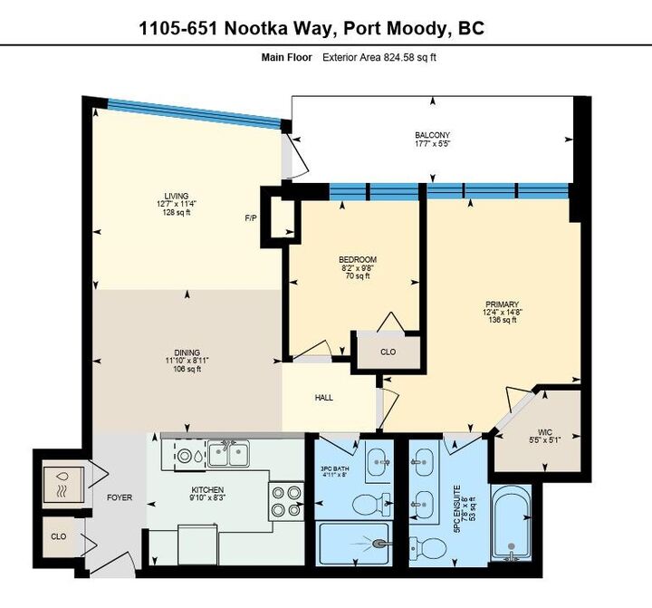 Property Photo: 651 Nootka Way 1105 BC V3H 0A1