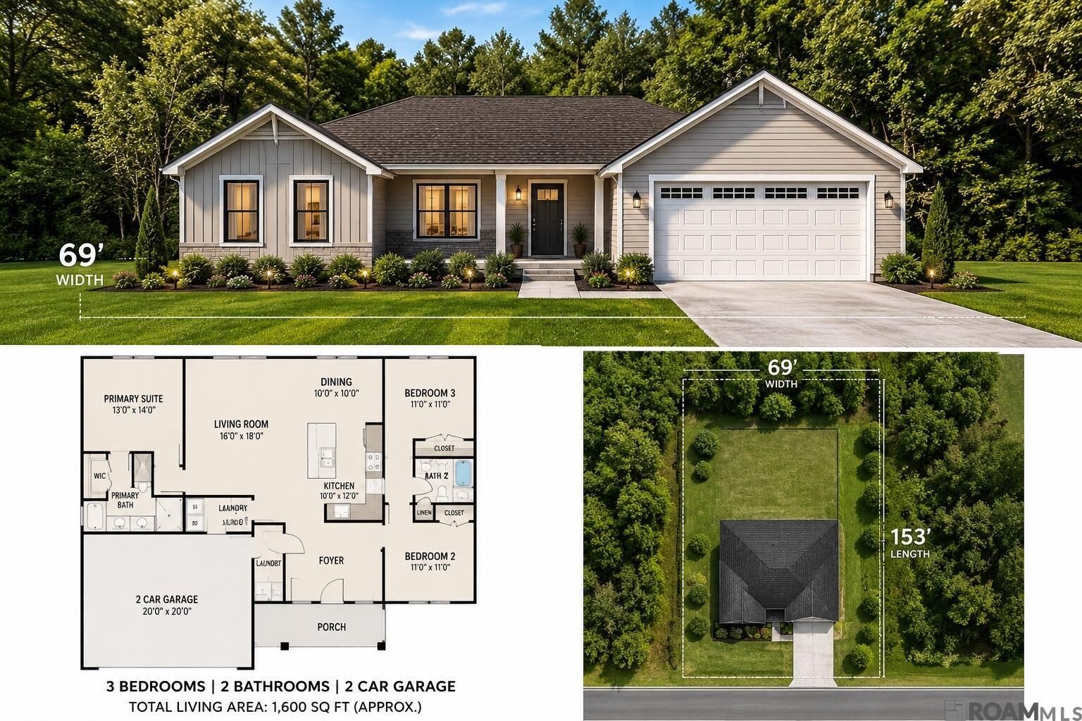 Property Photo: 18247 Eric Dr LA 70791