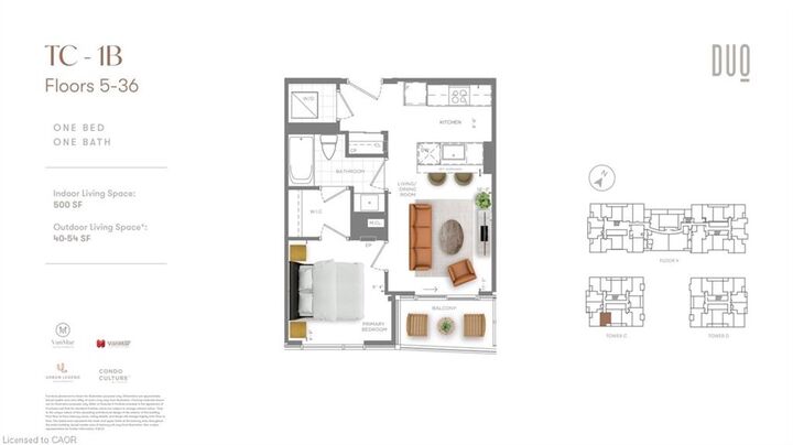 Property Photo: 25 Wellington Street S 1502 ON N2G 0G5