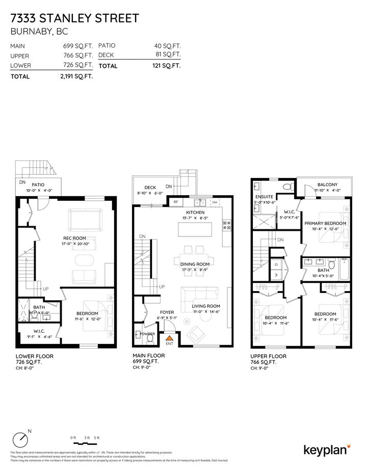 Property Photo: 7333 Stanley Street 2 BC V5E 3B4