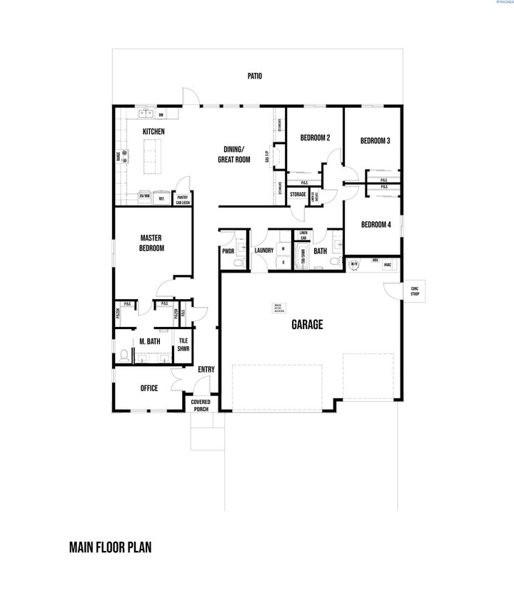 Property Photo: 5921 Nauvoo Ln (Lot 6) WA 99301
