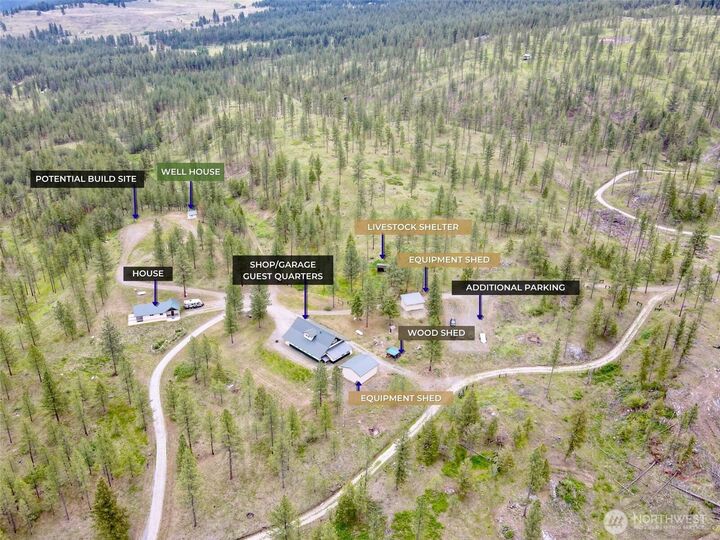 Property Photo:  1942  Lyman Lake-Moses Meadows Road  WA 98855 