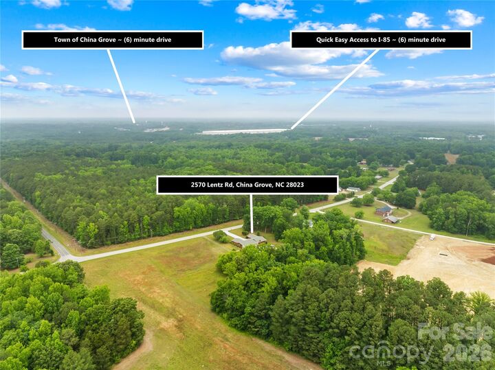 Property Photo:  2570 Lentz Road  NC 28023 