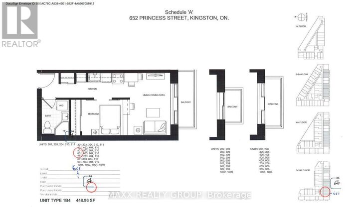 Property Photo:  652 Princess Street 601  ON K7L 1E5 