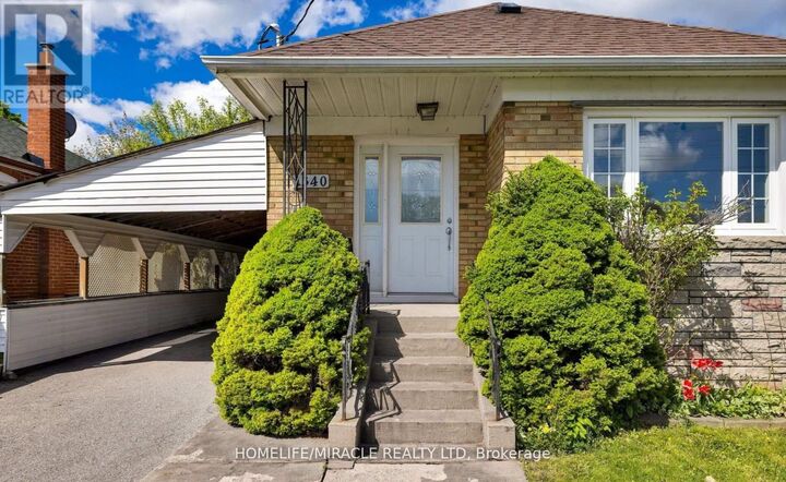 Property Photo: 1340 Warden Avenue Bsmt ON M1R 2R8
