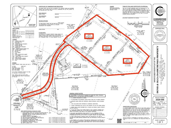 Property Photo:  3017 Stevens Schultz Lane Lot 2-4  NC 28104 