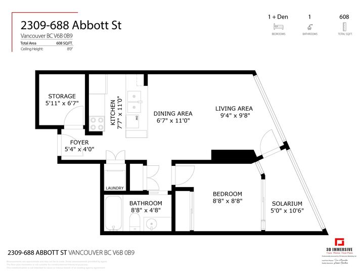 Property Photo: 688 Abbott Street 2309 BC V6B 0B9