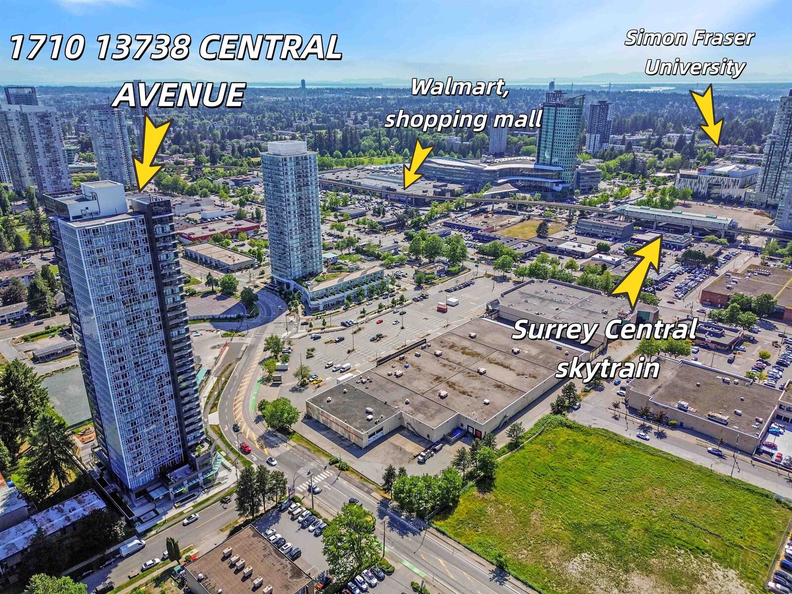 Property Photo: 13738 Central Avenue 1710 BC V3T 0X5