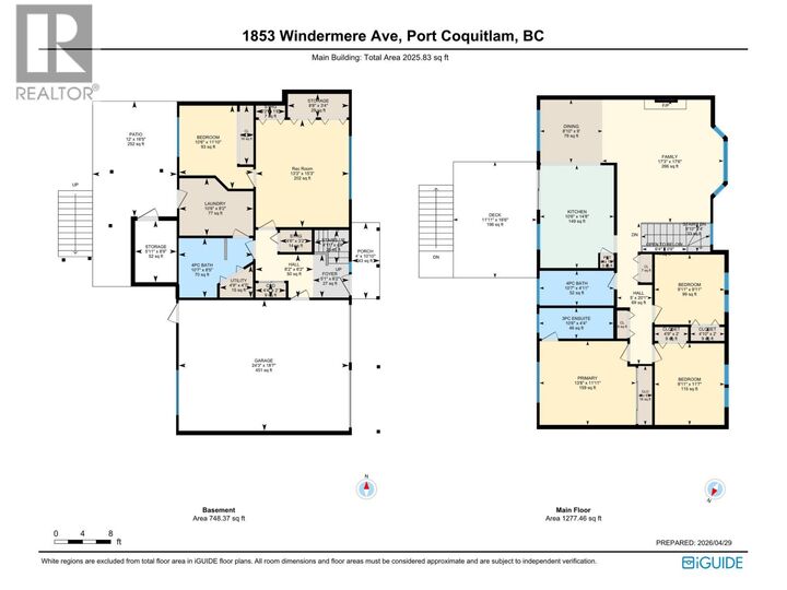 Property Photo: 1853 Windermere Avenue BC V3B 2K5