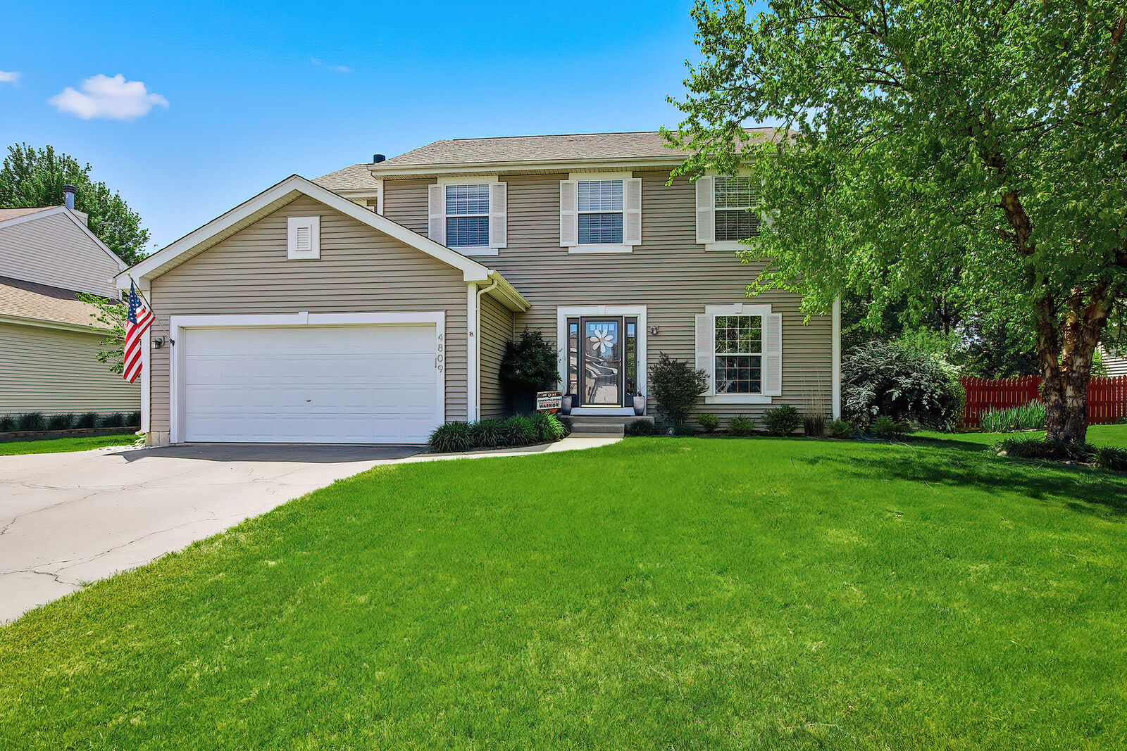 Property Photo: 4809 Joyce Lane IL 60050