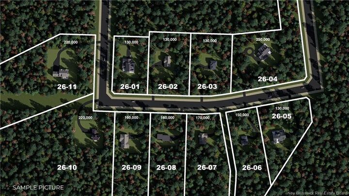Property Photo: Lot 26-11 Rue Du Sentier Street NB E4K 3Y5