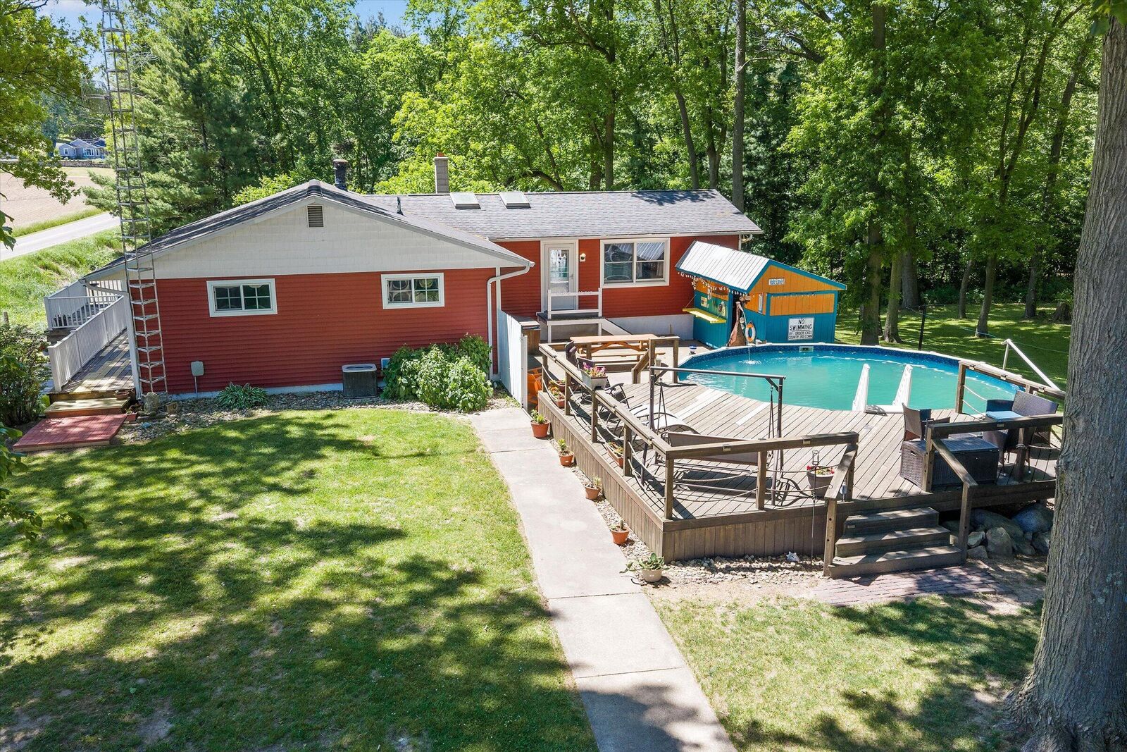 Property Photo: 22420 McKenzie Street MI 49047