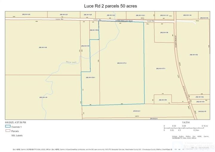Property Photo:  0 Luce Road  NY 14712 