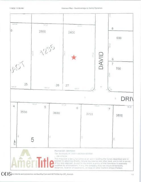 Property Photo:  0 Lot 27 David Street  OR 97624 