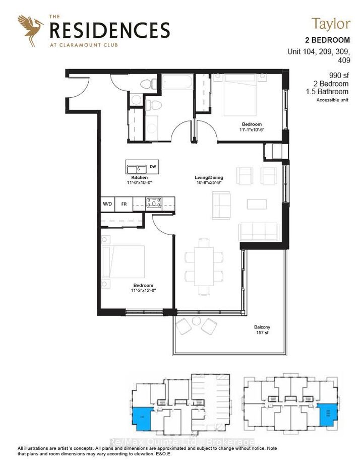 Property Photo: 12 Clara Drive 409 ON K0K 2T0