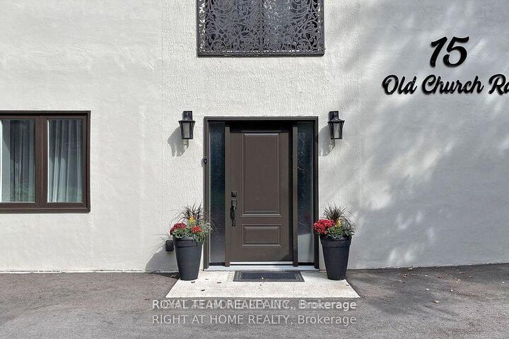Property Photo: 15 Old Church Road ON L7B 1K4