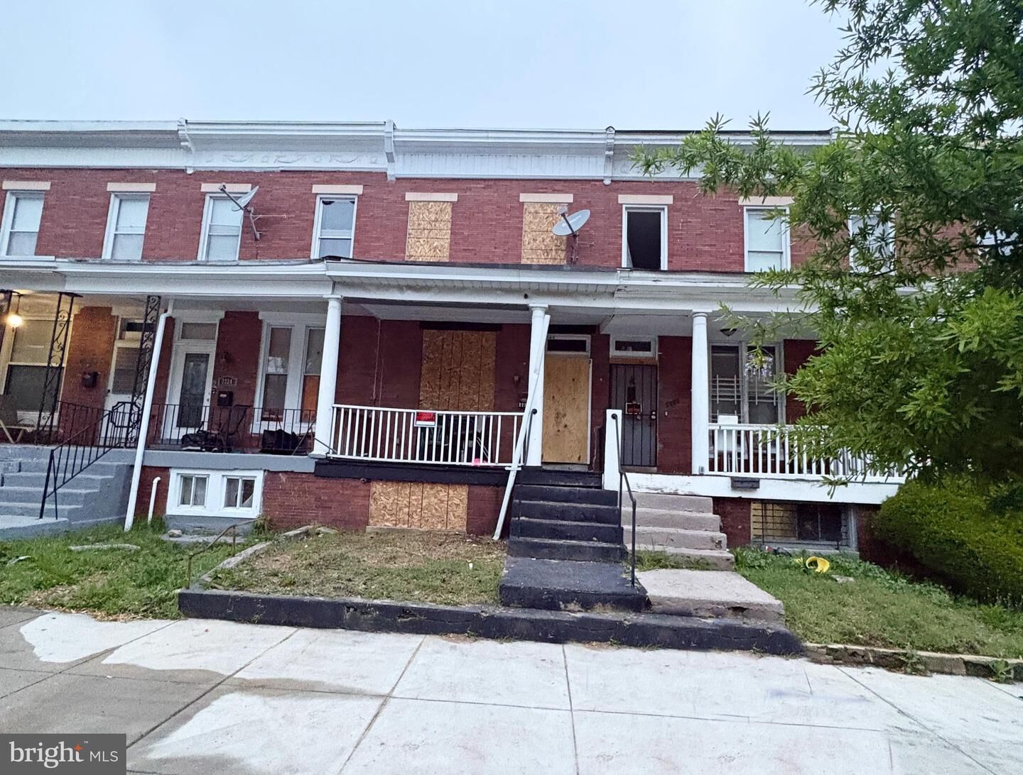 Property Photo: 2222 Walbrook Avenue MD 21216