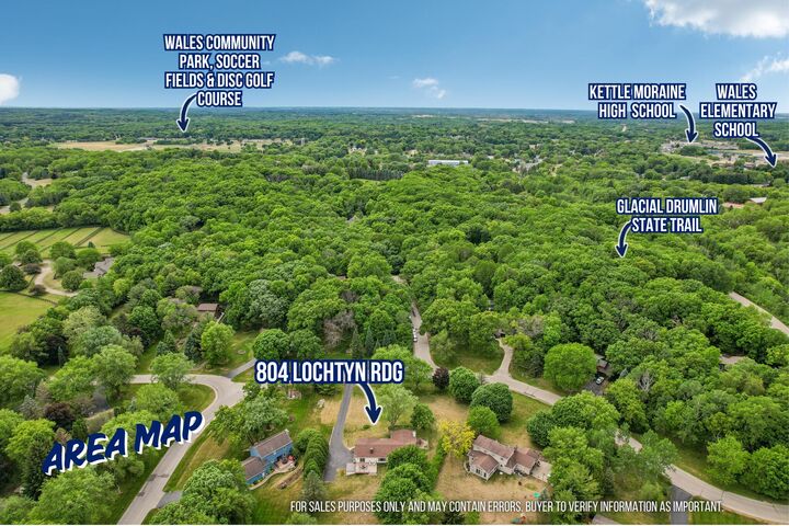 Property Photo:  804 Lochtyn Rdg  WI 53183 